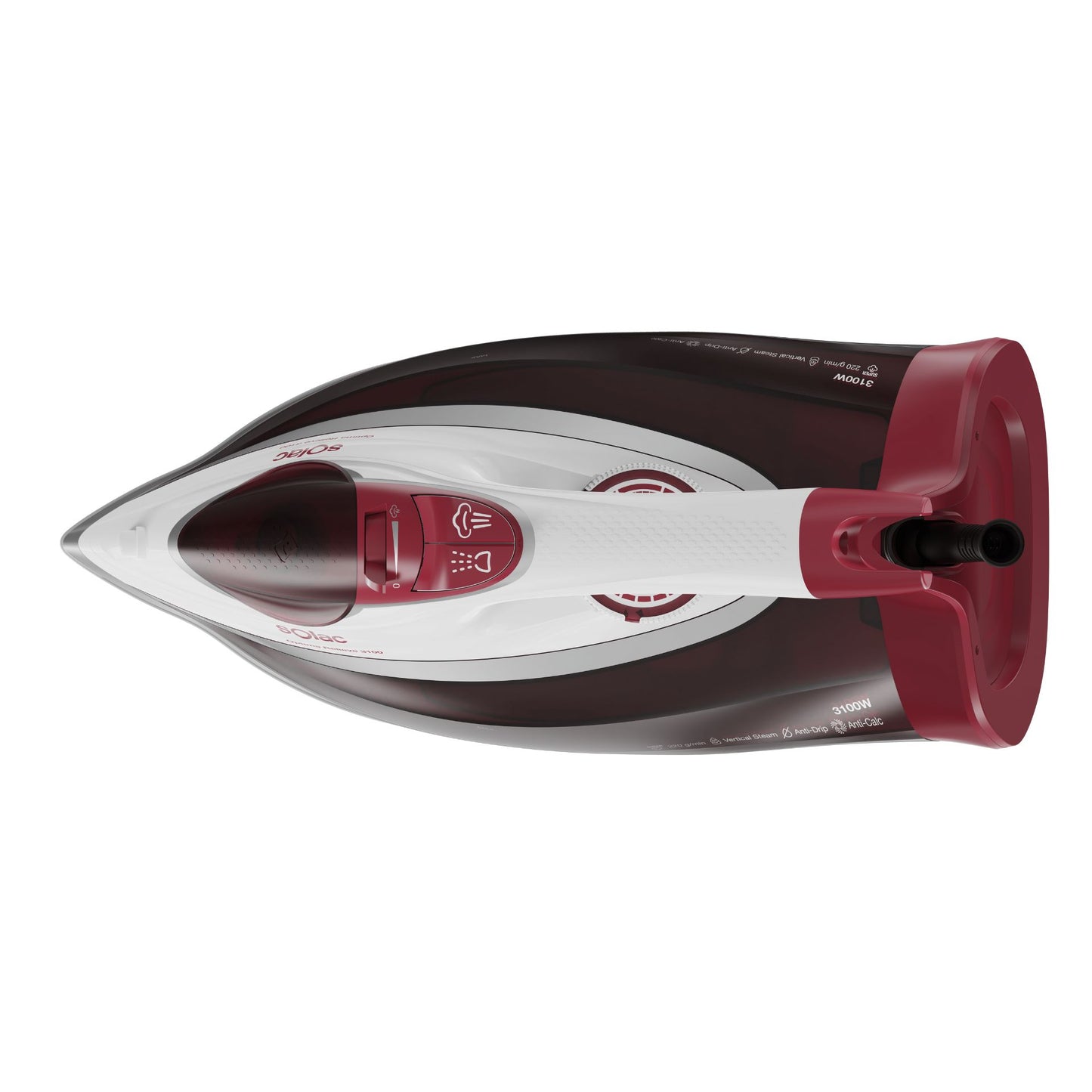 Ferro a vapor Optima Relief 3100