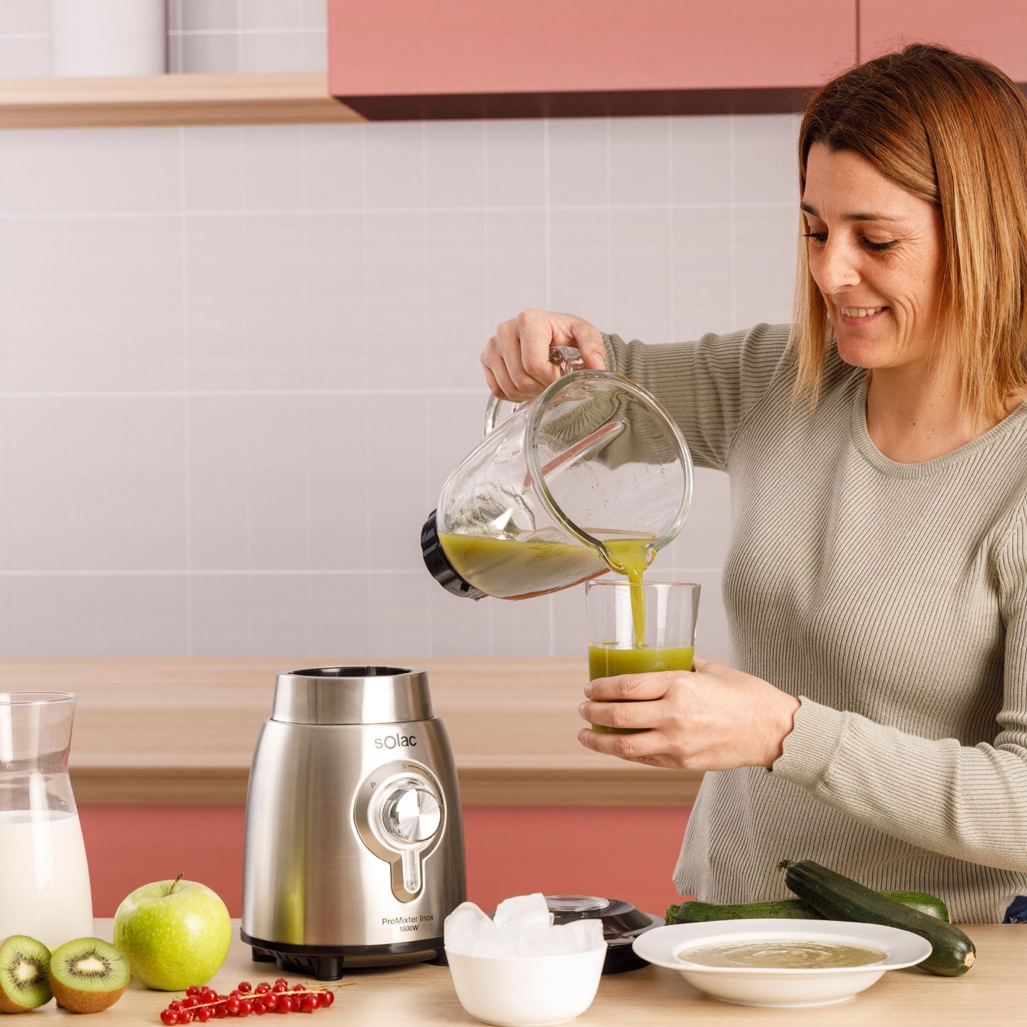 Batidora de vaso Pro Mixter Inox 1800W