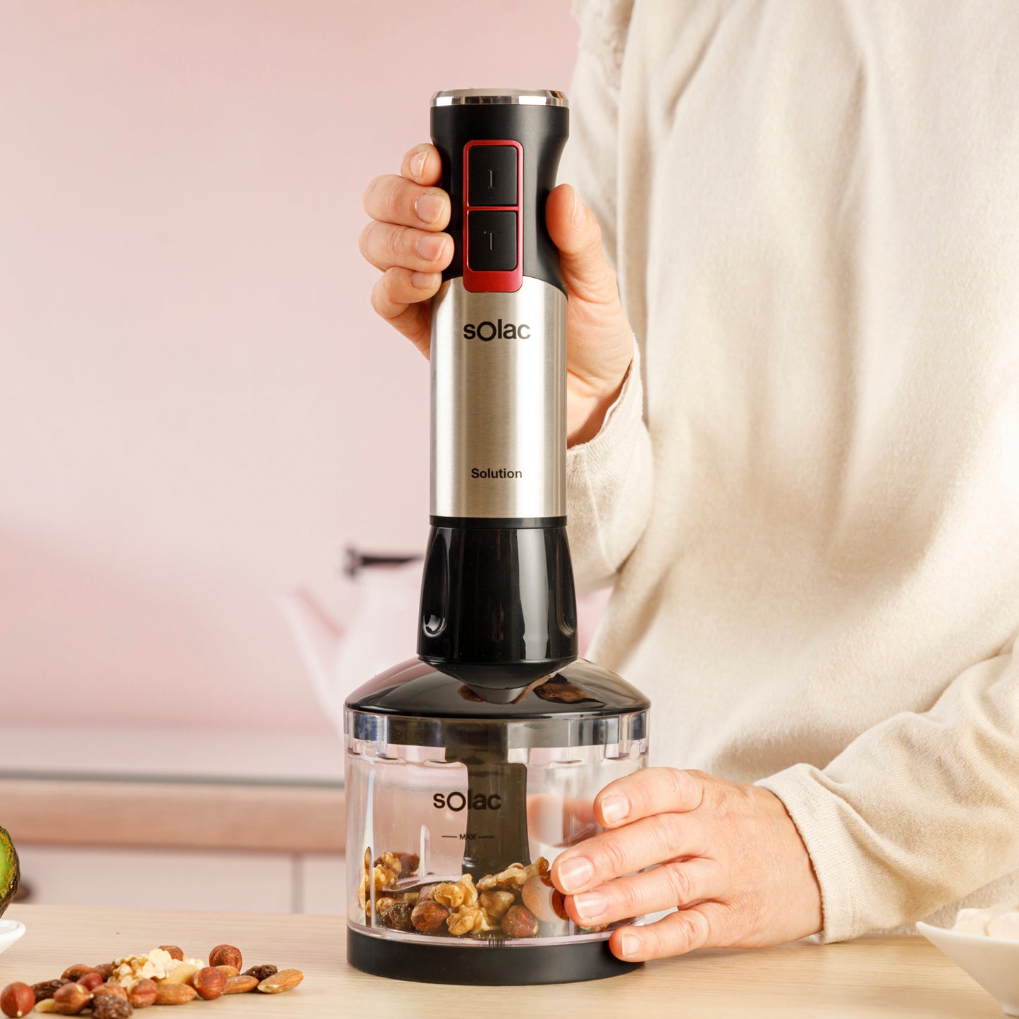 Batidora de mano Solution 1503 Plus