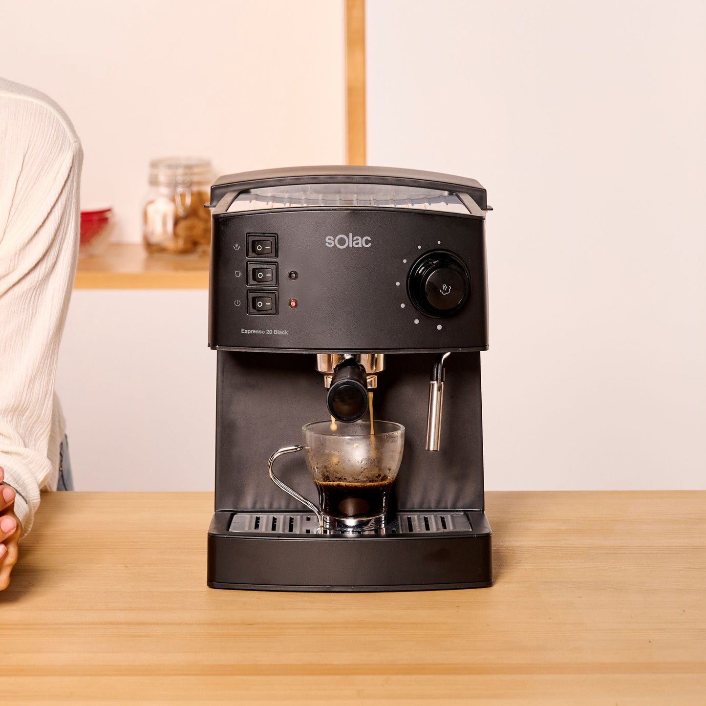Cafetera Espresso 20 Black