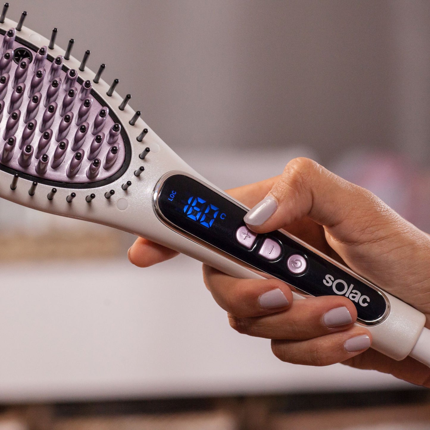 CEPILLO ALISADOR SOLAC MD7403 65W EXPERT ION BRUSH